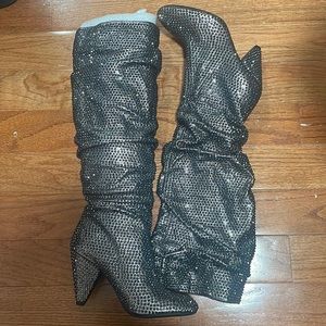 INC Sparkly Boots
